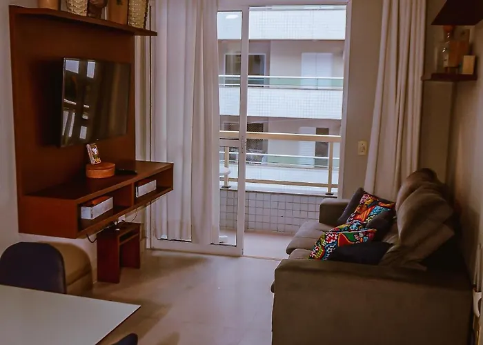 Apartamento Aconchegante Na Praia Grande